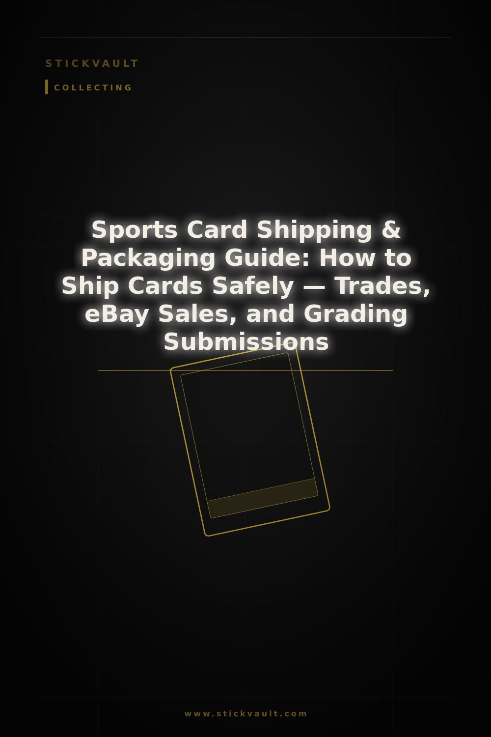 Sports Card Shipping & Packaging Guide: How to Ship Cards Safely — Trades, eBay Sales, and Grading Submissions